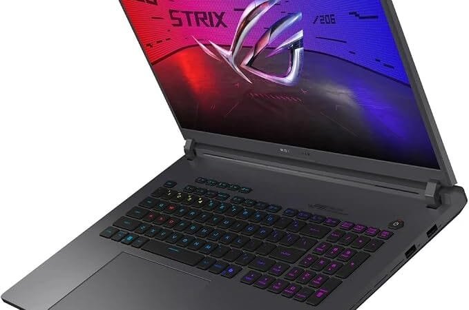ASUS ROG Strix 18 (2025) Gaming Laptop, 18” ROG Nebula HDR 16:10 2.5K 240Hz/3ms, NVIDIA GeForce RTX 5060, Intel Core Ultra 9 275HX, 32GB DDR5, 1TB PCIe