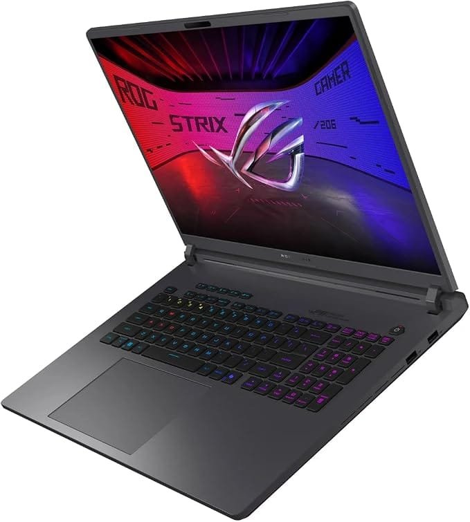 ASUS ROG Strix 18 (2025) Gaming Laptop, 18” ROG Nebula HDR 16:10 2.5K 240Hz/3ms, NVIDIA GeForce RTX 5060, Intel Core Ultra 9 275HX, 32GB DDR5, 1TB PCIe