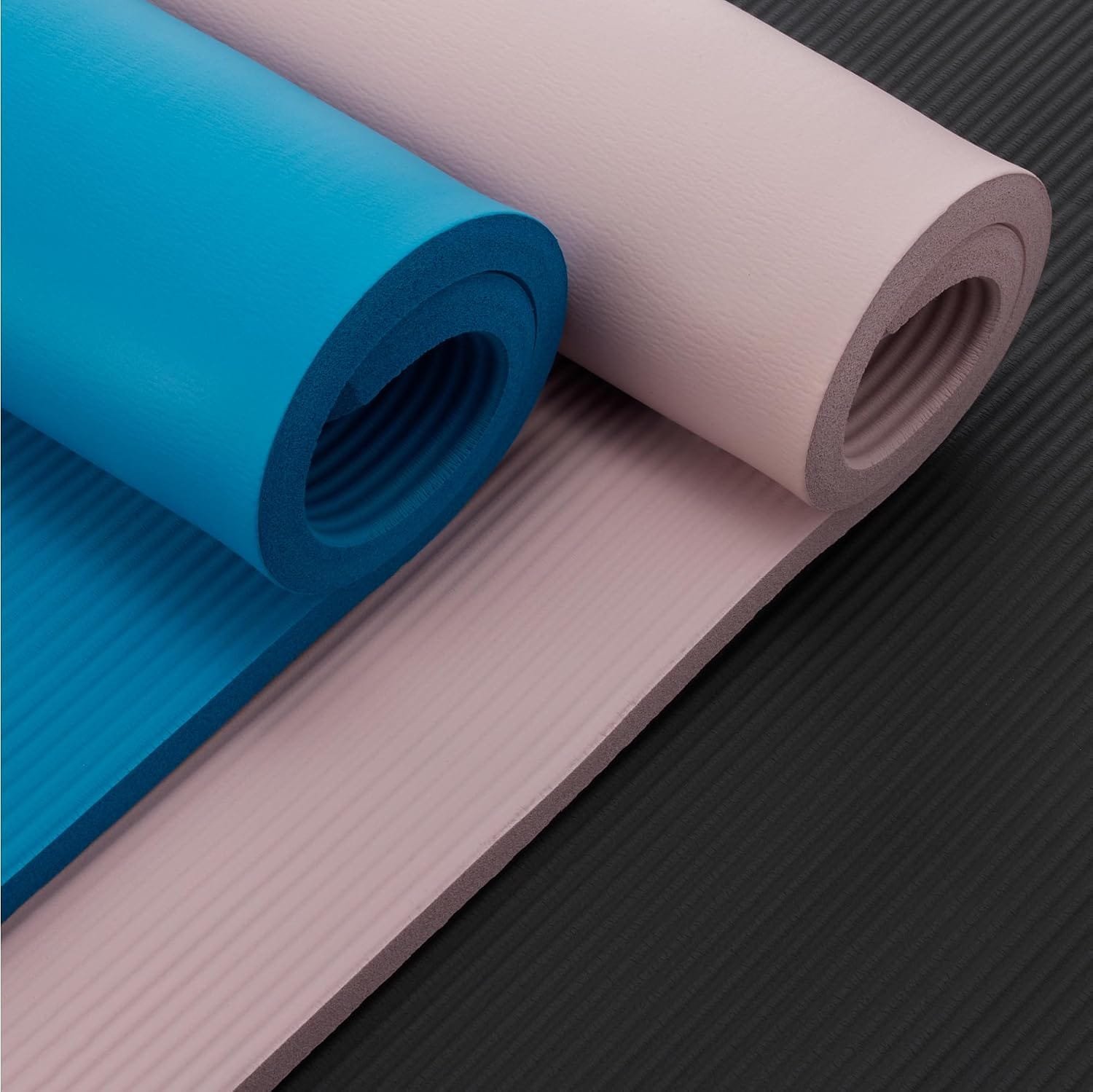 Extra Thick Exercise Yoga Mat with Carrying Strap