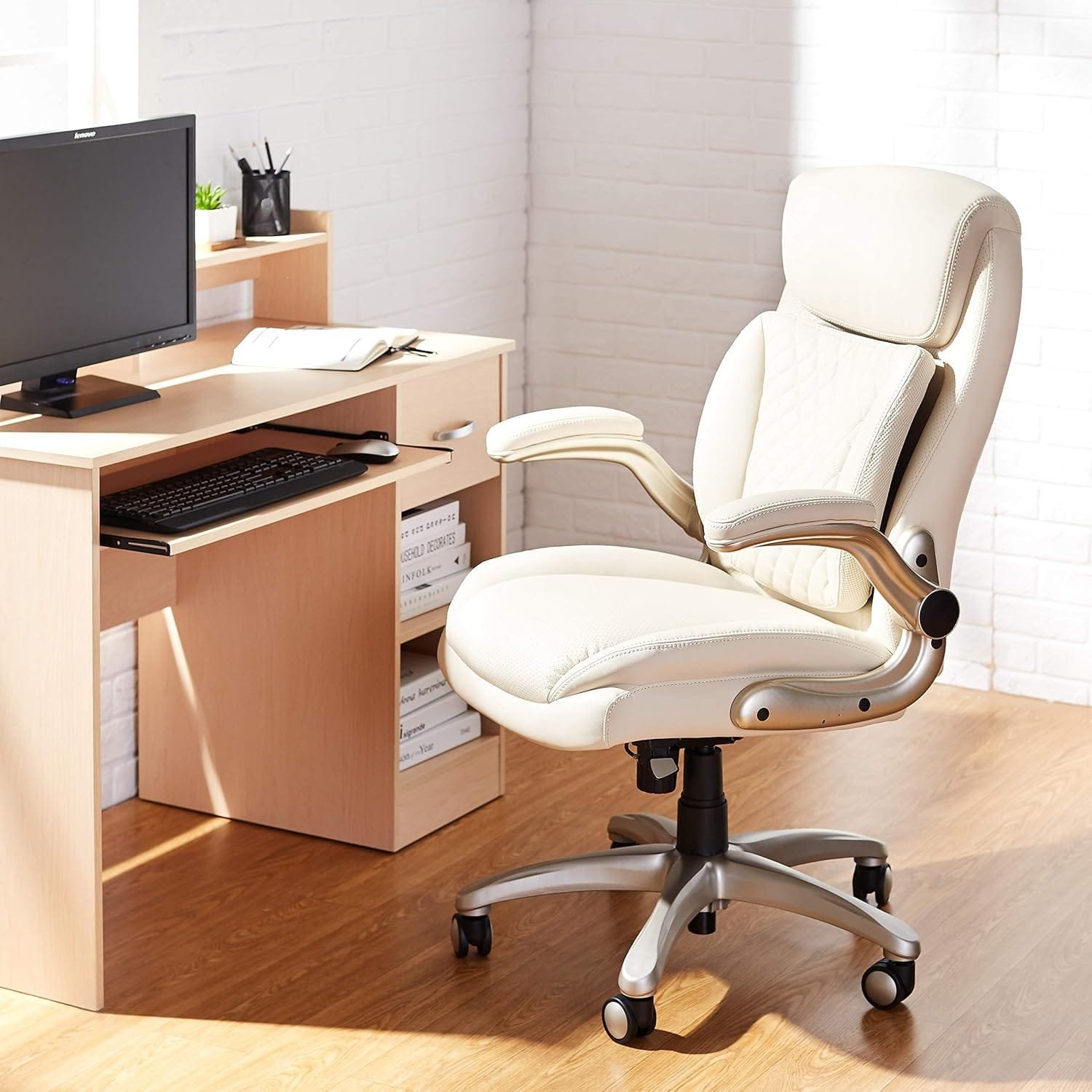 Ergonomic Executive Office Desk Chair with Lumbar Support
